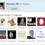 twitter likebox Twitter Follower Box DEMo