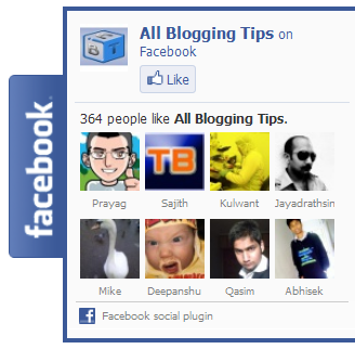 facebook like box widget