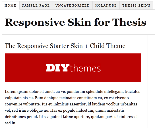 Best free thesis theme skins