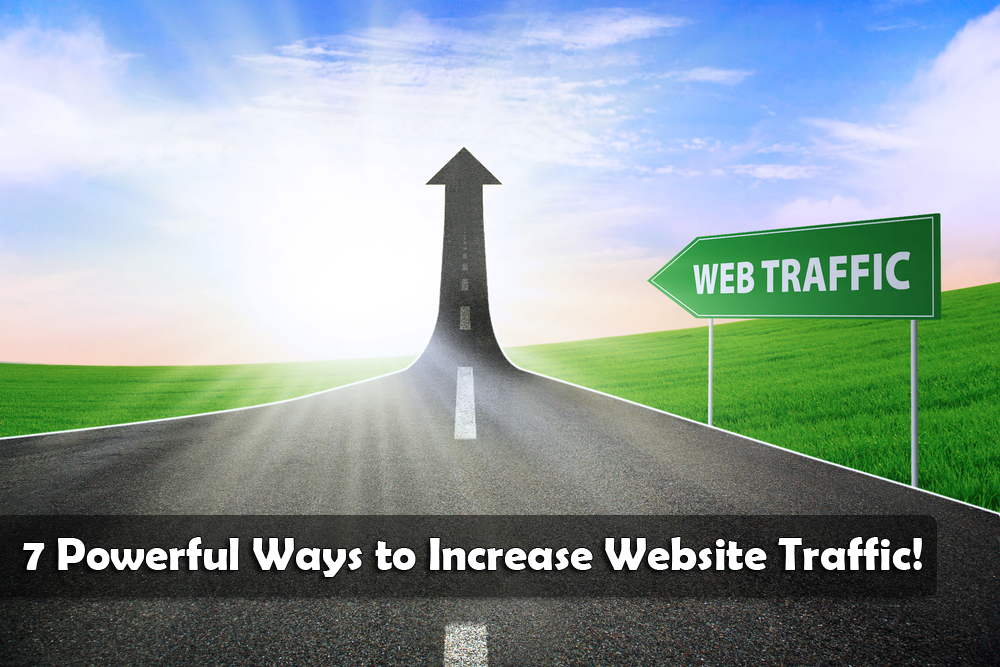 AWESUM BLOGGERS: 7 Powerful Ways To Increase Website Traffic