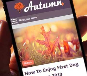 Win 3 Copies Of Autumn Responsive WordPress Blog Theme Worth $117