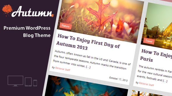 Antumn WordPress Theme